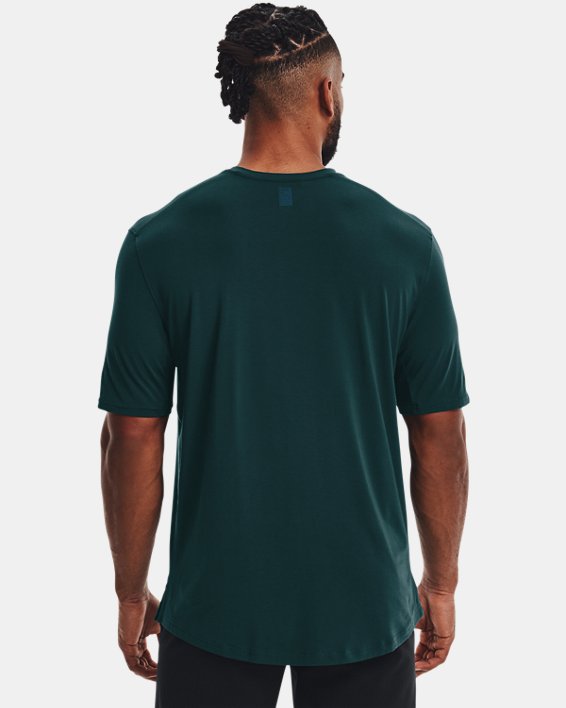 Men's UA Greatest (Tee) Ever V-Neck Short Sleeve, Green, pdpMainDesktop image number 1
